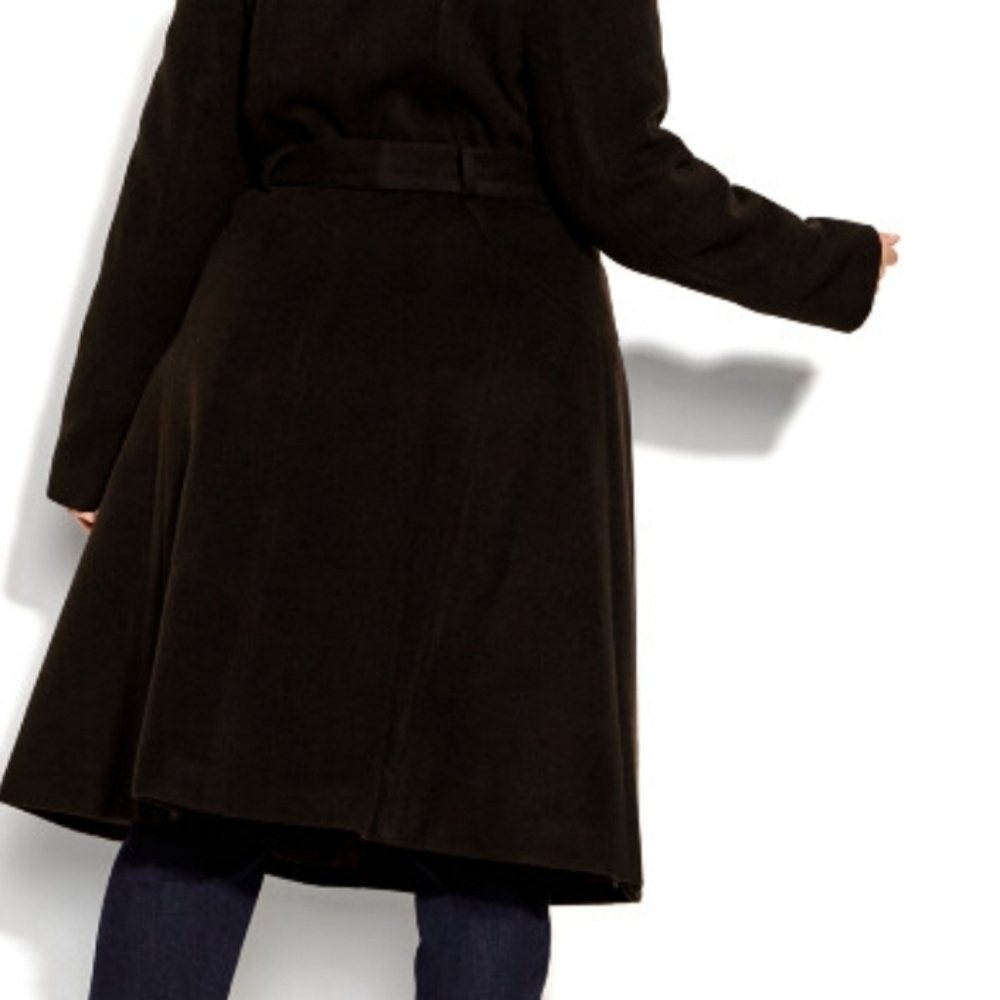 NWT City Chic Coat Miss Mysterious - Picture 5 of 6